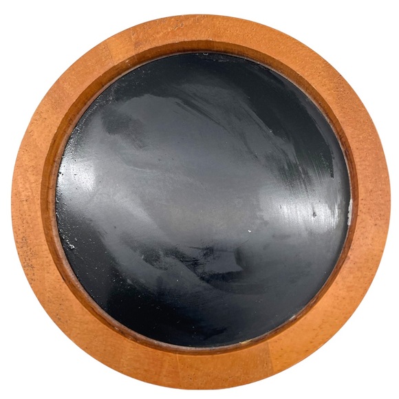 10" Solid Wood Candle Holder with Felt Bottom and Single 3" Candle Width - Picture 8 of 10